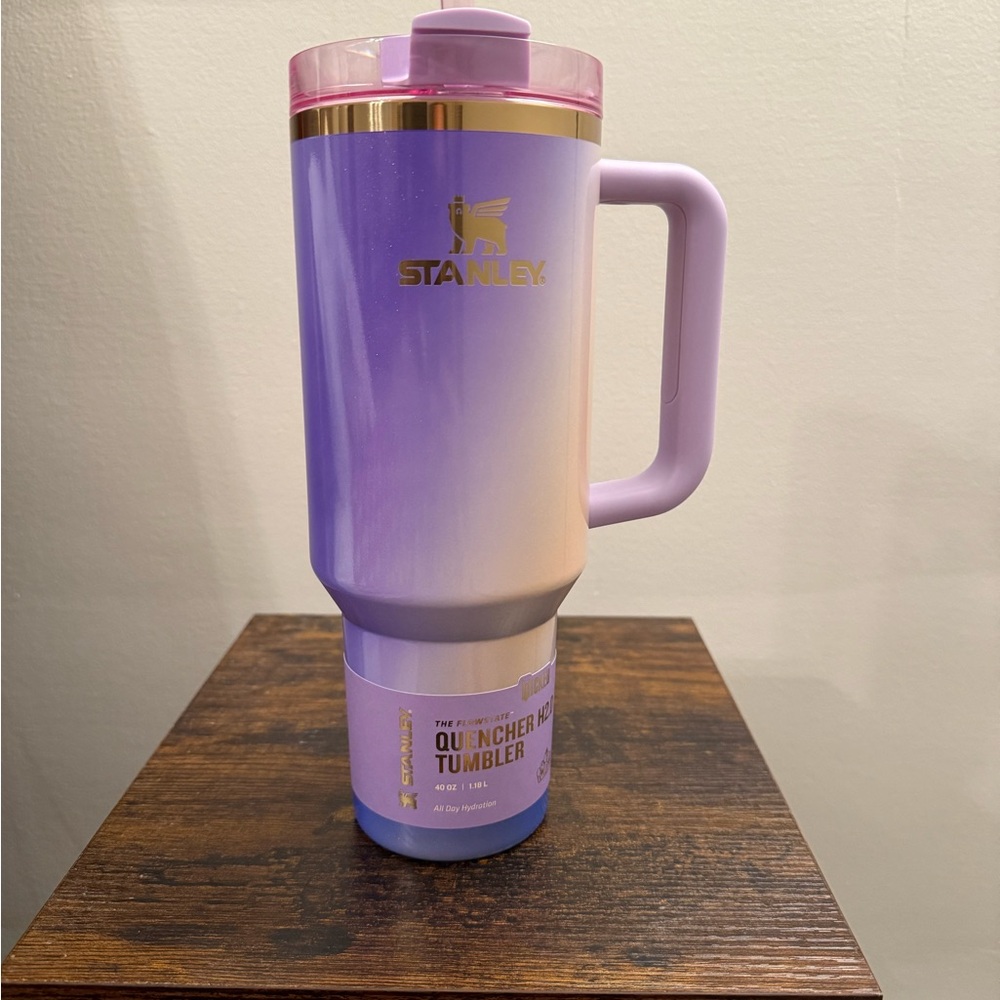 Stanley Lavender and Gold Tumbler